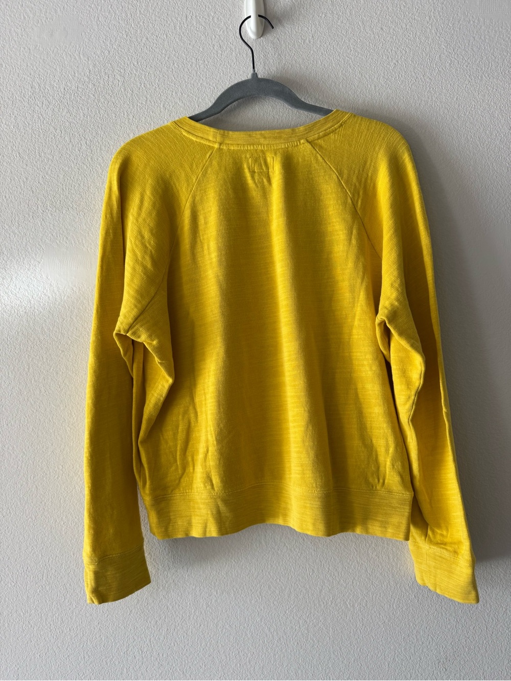J. Crew Sunshine Yellow Crewneck Sweater - Picture 3 of 3